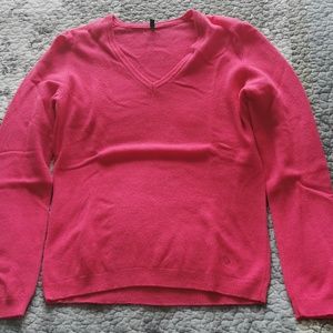 Pink wool sweater